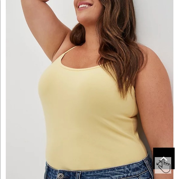 NWT Torrid foxy cami in yellow - Picture 5 of 10